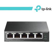 TP-Link TL-SG105MPE Switch PoE+ Gestito Gigabit Ethernet, 5 Porte Gigabit, 4 PoE+, VLAN, QoS, Easy Smart, 30W per Porta PoE, 120W su Tutte le Porte, 802.3af/at, Adatto per Casa, Ufficio, Plug&Play