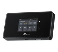 TP-Link M8550 Saponetta WiFi 5G, Router 5G, WiFi 6E AXE3600Mbps Tri-Band, DL 3400Mbps/UL 900Mbps, Batteria da 4700mAh, Porta WAN/LAN Gigabit, Touchscreen, Supporta fino a 32 Dispositivi, VPN Wireguard