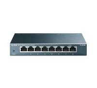 TP-Link 8-Port Gigabit Ethernet Switch, Desktop/Wall-Mount, Steel Case(TL-SG108)
