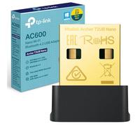 TP-Link AC600 Nano Wi-Fi Bluetooth 4.2 Adattatore USB, Dual Band Wireless, Supporta Windows 11/10/8.1/8/7 per Wi-Fi, Windows 11/10/8.1/7 per Bluetooth, Sicurezza WPA3, Plug and Play (Archer T2UB Nano)