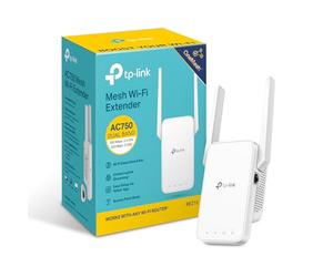 TP-Link AC750 WiFi Extender(RE215), Covers Up to 1500 Sq.ft and 20 Devices, Dual Band Wireless Repeater for Home, Internet Signal Booster with Ethernet Port