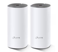 TP-Link Deco E4 (2-pack) Dual-band (2.4 GHz/5 GHz) Wi-Fi 5 (802.11ac) Bianco, Grigio Interno