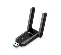 TP-Link - Adattatore USB 3.0 WiFi per PC computer (Archer TX30U Plus)-AX1800 WiFi 6 Adattatore di rete wireless Plug and Play a doppia banda con 2,4 GHz, 5 GHz, 2 antenne ad alto guadagno, WPA3