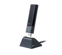 TP-Link Adattatore USB WiFi 6E per PC desktop - (Archer TXE50UH) AXE3000 Tri-Band Wireless Network Adapter, Ultra-Low Latency, MU-MIMO, OFDMA, Refined Security, WPA3, supporta Windows 11/10