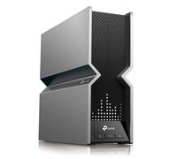 TP-Link Archer BE800 router wireless Multi-Gigabit Ethernet Tri-band (2,4 GHz/5 GHz/6 GHz) Nero, Acciaio inox