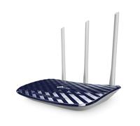 TP-Link Archer C20 AC750 Router, Wi-Fi 750 Mbps Dual Band, 4 10/100M Porte LAN, MediaTek, Wireless On/Off, 3 Antenne Esterne, Configurazione Semplice