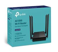 TP-Link Archer C64 | Router Wi-Fi | AC1200 Wave2, MU-MIMO, Dual Band, 5x RJ45 100Mb/s