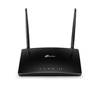 TP-Link Archer MR400 AC1200 Dual Band 4G Mobile Wi-Fi Router, SIM Slot Unlocked, No Configuration Required, Removable Wi-Fi Antennas, UK Plug , black