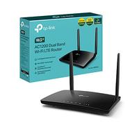 TP-Link Router Archer MR550 4G+ Cat6 300 Mbps, Wi-Fi AC1200 dual band, con SIM, microSIM, porta Gigabit LAN/WAN, MU-MIMO, senza configurazione, TP-Link Tecnologia OneMesh