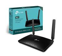 TP-Link Archer MR600 Router 4G+, Router WiFi con SIM, Cat6 fino a 300 Mbps WiFi AC1200Mbps, 2 Antenne Removibili, 3 Porte LAN e 1 LAN/WAN, OneMesh, Tecnologia MU-MIMO, Plug&Play, Soluzione Qualcomm