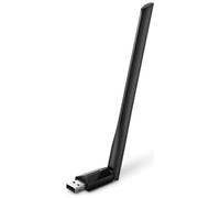 TP-LINK - Archer T2U Plus Alto Guadagno Adattatore USB Scheda di Rete, Wireless Dual-Band 600Mbps, 2.4GHz & 5GHz, USB 2.0, Antenna esterna 5dBi ad alt