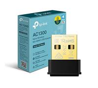 TP-Link Archer T3U Nano USB Adapter Network Card, Wireless Dual-Band WiFi AC1300Mbps, Nano Size, USB 2.0, MU-MIMO, Support Windows, Mac OS X