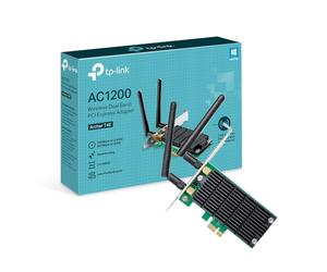 TP-Link Archer T4E AC1200Mbps Dual-Band Wireless WiFi Adapter for PC with Two An