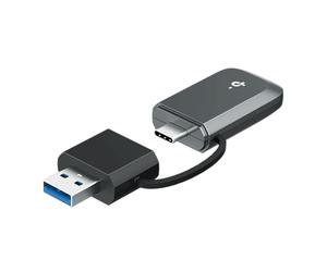 TP-Link Archer TBE230U BE3600 - Adattatore Wi-Fi 7 USB Wi-Fi per PC desktop, adattatore di rete wireless dual-band ultra veloce, USB-C e USB-A 3.0, Plug and Play, WPA3 | MLO Compatibile con Windows 11