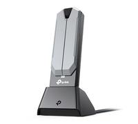 TP-Link Archer TBE400UH BE6500 WiFi 7 Dongle Adattatore WiFi USB ad alto guadagno per PC, Tri-Band, MLO, copertura più ampia, OFDMA, MU-MIMO e Multi-RU, USB 3.0, WPA3, facile installazione