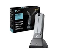 TP-Link Archer TBE400UH WiFi 7 Tri-band BE6500Mbps Chiavetta WiFi per PC Fisso, WiFi USB, Antenne ad Alto Guadagno, MLO, MU-MIMO, OFDMA, USB 3.0, Beamforming, Compatibile con Windows 11/10, WPA3