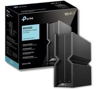 TP-Link BE9300 Router Wi-Fi 7 tri-banda ultra veloce 9214 Mbps 6 flussi, cinque porte 2,5 G, 4K-QAM, compatibile EasyMesh, streaming 8K, VR/AR, giochi online, configurazione facile (Archer BE550)