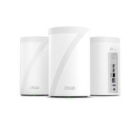 TP-Link Deco 7 Pro BE17000 - Sistema a rete Wi-Fi 7 Tri-Band per tutta la casa, 9-stream 17 Gbps | Combo 10G RJ45/SFP+ | Backhaul cablato multi-gig | fino a 8500 mq | HomeShield, MLO, 320 MHz