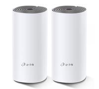 TP-Link Deco E4 (2-pack) Dual-band (2.4 GHz/5 GHz) Wi-Fi 5 (802.11ac) Bianco, Grigio Interno