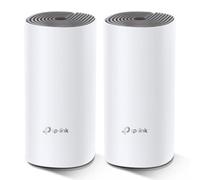 TP-Link Deco E4 (2-pack) Dual-band (2.4 GHz/5 GHz) Wi-Fi 5 (802.11ac) Bianco, Grigio Interno
