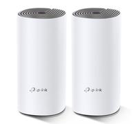 TP-Link Deco E4 (2-pack) Dual-band (2.4 GHz/5 GHz) Wi-Fi 5 (802.11ac) Bianco, Grigio Interno NEW