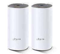 TP-Link Deco E4 Wifi Mesh, Dual Band Ac1200, 2 Porte Ethernet 100Mbps, Modalità Router e Access Point, Parental Control, 2 Pezzi con Copertura Fino a 260M2