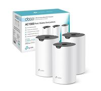 TP-Link Deco S1900(3-pack) Router WiFi Mesh AC1900Mbps, 3 Porte Ethernet Gigabit, Modalità Router e Access Point, Parental Control, 3 Pezzi con Copertura fino a 520㎡, Compatibile con Amazon Alexa