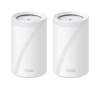 TP-Link Deco WiFi 7 Mesh BE9300 Deco Tri-Band BE65(2-Pack), Ethernet Port/Fibre