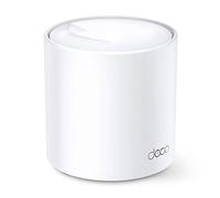 TP-Link Deco X20 Wi-Fi 6 Mesh, Dual Band AX1800, Modalità Router e Access Point, 2 Porte Ethernet Gigabit, Sostituisce Router e Extender,1 Pezzo, Compatibile con Alexa