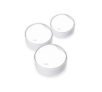 TP Link Deco X50 PoE Pack 3 Mesh WiFi 6 AX3000 Pack da 3 unità Mesh WiFi 6 AX3000 con PoE, porte 2,5 Gbps e installazione flessibile a soffitto,