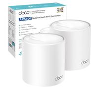 TP-Link Deco X60 AX3000 Whole Home Mesh Wi-Fi 6 System, Up to 5,000 Sq ft Coverage, 1 GHz Quad-Core CPU, Compatible with Amazon Alexa, HomeShield Security, Pack of 2