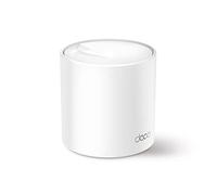 TP-Link Deco X60 Sistema Mesh Wi-Fi 6 AX5400Mbps, Router/Access Point, 1pz | 2 Porte Gigabit per Unità, Fino a 150 Dispositivi, Router/Access Point, Gaming e Streaming 8K, WPA3, OFDMA, MU-MIMO