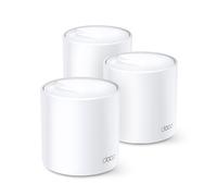 TP-Link DECO X60(3-PACK) sistema Wi-Fi Mesh Dual-band (2.4 GHz/5 GHz) 6 (802.11ax) Bianco 2 Interno [DECO X60(3-PACK)]