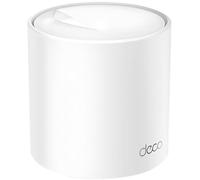 TP-Link Deco X60 WiFi Mesh, WiFi 6 Dual Band AX3000, 2 porte Gigabit, Unità aggiuntiva per l’intera copertura domestica, compatibile con Alexa