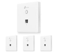 TP-Link EAP115-Wall Access Point Wireless N300 Mbps, 802.11b/g/n, 1 10/100 Mbps LAN, Supporto 802.3af PoE, Captive Portal, Gestione Software Centralizzata, Predisposizione al Montaggio a Muro