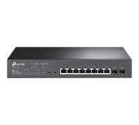 TP-LINK TL-SG2210MP switch di rete Gigabit Ethernet (10/100/1000) Nero Supporto Power over Ethernet (PoE)