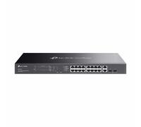 TP-Link Omada ES220GMP switch di rete Gestito L2 Gigabit Ethernet (10/100/1000) Supporto Power over Ethernet (PoE) Nero