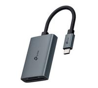 TP-Link Lettore di schede USB-C UA440C UHS-II USB 3.0 5 Gbps fino a 2 TB Plug & Play Grigio