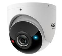 TP-Link InSight S485PI, telecamera CCTV 4K 8MP, telecamera di sicurezza esterna, vista panoramica a 180°, visione notturna IR, rilevamento intelligente uomo/veicolo, IP67, audio a 2 vie, luci