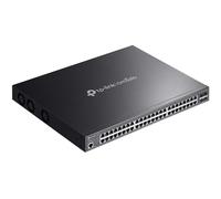 TP-Link Omada SG3452XP switch di rete Gestito L2+ Gigabit Ethernet (10/100/1000) Supporto Power over Ethernet (PoE) 1U Nero
