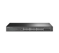 TP-Link JetStream Switch gestito da 24 porte Gigabit L2 con 4 slot SFP, supporta 24 porte Gigabit RJ45, montaggio su rack (TL-SG3428)
