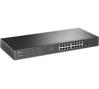TP-LINK JetStream TL-SG1218MPE - Switch - Smart - 16 x 10/100/1000 (PoE+)
