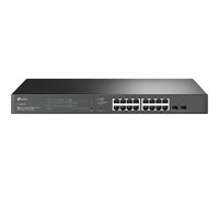 TP-Link JetStream TL-SG2218P switch di rete Gestito L2/L2+ Gigabit Ethernet (10/100/1000) Supporto Power over Ethernet (PoE) 1U