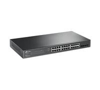 TP-Link JetStream TL-SG2428P switch di rete gestito L2/L2+ Gigabit Ethernet (10/100/1000) connessione Ethernet, supporto Power over Ethernet (PoE) 1U Nero - Nouvo