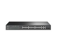 TP-Link JetStream TL-SL2428P Switch di rete gestito L2 Fast Ethernet (10/100) Connessione Ethernet, supporto Power over Ethernet (PoE) 1U Nero - Nouvo