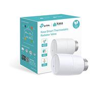 TP-Link Kasa, valvola termostato intelligente per radiatore, valvola intelligente per radiatore, risparmio energetico, display a LED, programma TRV, funziona con Alexa e Google Home, facile
