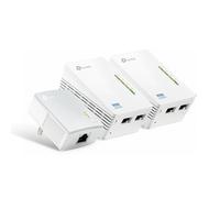 TP-Link Kit 3 powerline AV600 WiFi 300Mbps 2 LAN Ports - TL-WPA4220 TKIT