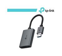 TP-Link Lettore di schede USB 3.0 tipo A a SD e microSD 3.0, supporta schede SD multi-tipo fino a 2 TB, accesso a doppia scheda contemporaneamente, Plug and Play, trasmissione UHS-I più veloce, fino a
