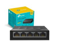 TP-Link LS1005G Switch Ethernet 5 Porte Gigabit, Sdoppiatore Ethernet, Ideale per la Casa e il Ufficio, Plug-and-Play, Funzionamento Silenzioso, Montaggio Desktop