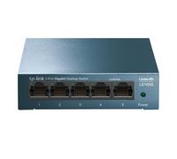 TP-Link LS105G Non gestito Gigabit Ethernet [10/100/1000] Blu (TP-LINK LS105G LiteWave 5-Port Gigabit Desktop Switch)